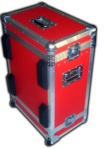 Rack 19" con ruedas de esquina