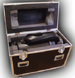 flight case para Telescopio