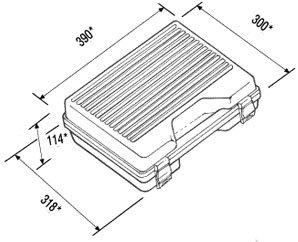 Maletines de plastico