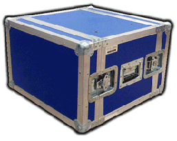 Rack 19" Abedul PVC Azul