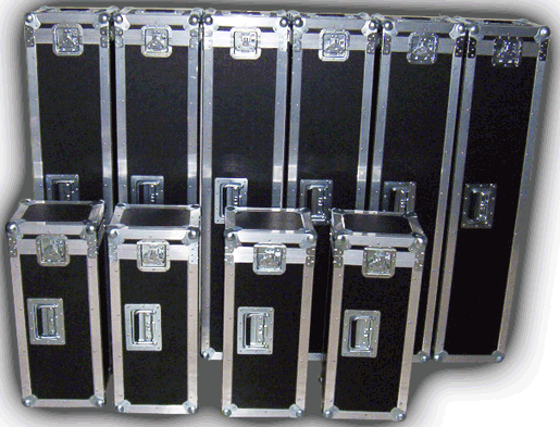 Flight Cases tubos de Led